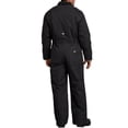 thumbnail image 2 of Dickies Men's FLEX Sanded Duck Coverall - BLACK _L - S, 2 of 3