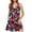 Multicolor 5, variant on BLTIBY 2025 Womens Dresses Sleeveless Spring Summer Mini Dress Round Neck Printed Casual Fashion Dresses Knee Length Multicolor 2 XXL