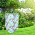 thumbnail image 2 of Wukai Dragonfly Floral Print Garden Flag 12.5x18 Inch Double Sided Sun-resistant Rain-resistant, Wrinkle-resistant Colorfast(Only Flag), 2 of 7