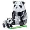 Panda and Baby Original 3D Crystal Puzzle from BePuzzled, Ages 12 and Up