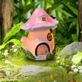 thumbnail image 6 of BSJJY Mushroom Fairy House Solar Light, Outdoor Home Garden Resin Statue Flickering LED Lamp, Lawn Porch Patio Yard Backyard Plant Decoration, Unique Gift for Women Mom Housewarming Birthday,1PCS, 6 of 10