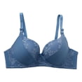 thumbnail image 3 of Asxite Bras for Women Plus Size Underwire Lace Push Up Loose and Breathable Daily, 3 of 5