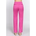 thumbnail image 4 of Women's Casual Straight Fit Twill Long Pants, 4 of 4
