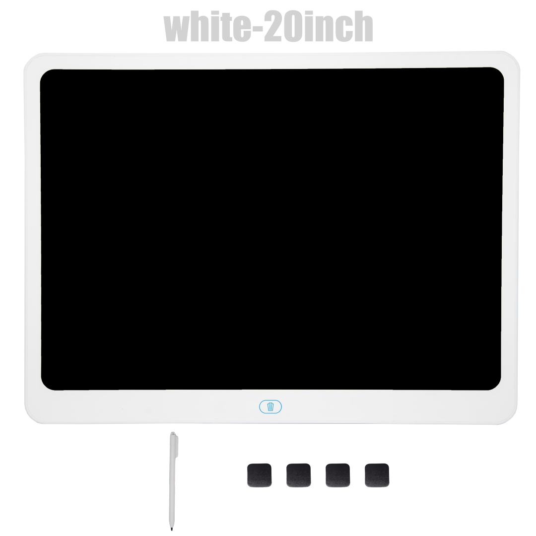 20 Inch Colorful Toddler LCD Doodle Board, Erasable Reusable Electronic Drawing Tablet, Educational Learning Toys for 3-5 Year Old Boys