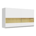 thumbnail image 1 of Alacena Gabinete Superior Madesa Glamy 120 cm 2 Puertas con Cristal - Blanco Madesa G25120GL, 1 of 4