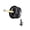 Black, variant on AOOOWER Quiet Small Desk Fan Portable Summer Cooling Pet Fan With USB Power Cord Parrots Cage Safe Hanging Fan