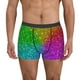 thumbnail image 1 of Balery Colorful Glitter Calzoncillos bóxer para hombre, ropa interior de algodón suave y transpirable con cinturilla de nailon-Large, 1 of 5