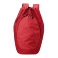 thumbnail image 2 of koolsoo Drawstring Backpack Fitness Drawstring Gym Bag for Shopping Badminton Tennis Red, 2 of 9