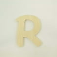 thumbnail image 3 of Package of 1, 12 Inch X 3/4" Thickness Baltic Birch Wood Letter R in The Waltograph Font, Thick for Art & Children Craft Project, Made in USA, 3 of 4