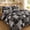 Black, variant on 2pcs Twin Country-style Patchwork Quilt Set With Quilted Check Design, Machine Washable,Available In Multiple Colors And Sizes