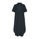thumbnail image 5 of Vestido de Verano Casual de las Mujeres de Color Sólido de Lino Cuello de Vuelta sin Mangas Botón Vestido, Chaquetas de Vestido de Verano para las Mujeres Pieza de Capa Ligera, Uso Diario Suave Trans, 5 of 8