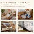 thumbnail image 6 of BERTHMEER 3'x8' Washable Runner Rugs for for Hallway Kitchen Entryway Bedroom Bathroom Non-slip, Blue, 6 of 6