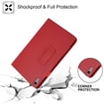 thumbnail image 6 of TECH CIRCLE iPad 10th Generation Case 2022, Premium Leather Slim Folio Stand Smart Protective Women Men Case with Auto Wake/Sleep for iPad 10th Gen 10.9" 2022 A2696 A2757 A2777, Red, 6 of 6