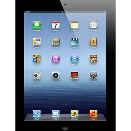 Apple MD366LL/A iPad 3 Tablet 16GB WiFi + 4G AT&T, Black (Refurbished)