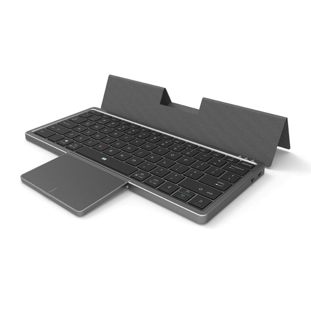 Teclado 78 Teclas Teclado Numérico A Prueba Polvo para Tablet PC Universal (gris)