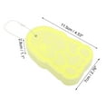 thumbnail image 4 of Unique Bargains 1 Pc Cute Penguins Pattern Bath Sponge Body Scrubber Yellow, 4 of 6