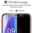thumbnail image 5 of Screen Protector for iPhone 11 Pro Max - Ceramics Matte 3D Curved Edge Full Cover Anti Glare Anti Fingerprint 9H Hardness Case Friendly HD Clear Compatible With iPhone 11 Pro Max, 5 of 7