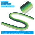 thumbnail image 3 of 120pcs Quilling Strips Paper 3/16"(5mm) 21" Origami Paper Quilling Strip for Art DIY Christmas, Green, 3 of 6
