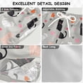 thumbnail image 2 of FORMRS Boys Swim Trunks Quick Dry Mesh Liner Boardshorts Sizes XS-XL, Gray Cartoon Pattern, 2 of 7