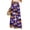 Light Purple, variant on WTOBBY Women's Halloween Themed Elastic Waist Drawstring Pocket Pants, Loose Casual Printed Wide Leg Trousers for Seasonal Holiday Wear,Dark Purple L