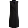 thumbnail image 4 of Scoop Women's and Women's Plus Crepe Oversized Double Breasted Long Vest, Sizes XS-4X, 4 of 4