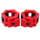 thumbnail image 2 of Abrazaderas de plástico GYMKER 2 pulgadas Rojo Abrazaderas o seguro para barra olímpica, 2 of 7