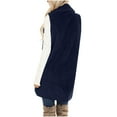 thumbnail image 5 of Long Vest For Women Sevevn Womens Fuzzy Fleece Vest Warm Sleeveless Sherpa Jacket Winter Oversized Outerwear with Pockets, 5 of 7