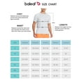 thumbnail image 2 of BALEAF Men's Running Shirts Quick Dry Short Sleeve Tops UPF30+ Moisture Wicking Athletic T-Shirt for Trail Workout Size L, 2 of 8