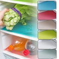 thumbnail image 3 of Farfi 4Pcs Non-slip Mat Spill-proof Refrigerator Shelf Liners Easy to Clean Kitchen Cabinets Mat for Home, 3 of 13