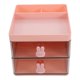 thumbnail image 3 of Desk Organizer with Drawers Desktop Storage Drawer Multilayer Stationery Storage Case Stationery Holder, 3 of 5