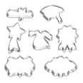 thumbnail image 2 of Oleegame 1PC Cookie Mold Graduation Season Biscuits Direct Selling 7 Piece Set Of School Cake Baking Silver, 2 of 6