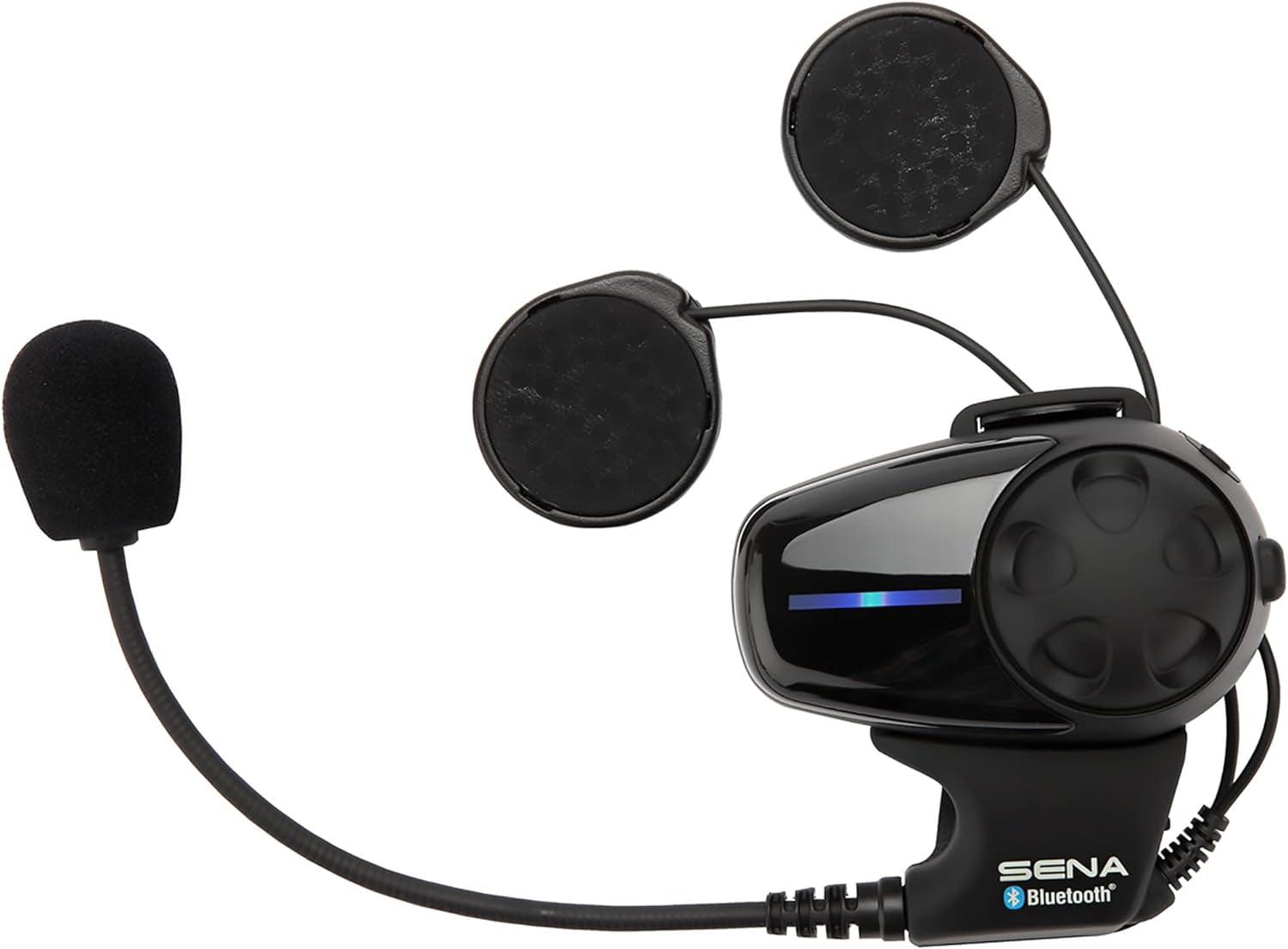 Sena SMH10-10 Motorcycle Bluetooth Headset Intercom (Single