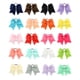thumbnail image 3 of Sonducket Banda para el cabello grande Nudo de lazo Elástico Decorativo Sin enganches Cuerda para el cabello Elásticos Scrunchie para mujeres Type1 NO1, 3 of 6