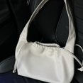 thumbnail image 5 of Bolso bandolera de piel para mujer, bolso de mano de lujo con textura plegada, cartera de temperamento para mujer, bolsos de moda, novedad de 2024, 5 of 5