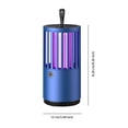 thumbnail image 4 of Sidaley Lámpara repelente de insectos de 2000mAh, lámpara de plástico 1A recargable con para interiores y exteriores, dormitorio, oficina, Electrónica Blanco, 4 of 6