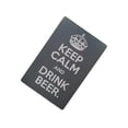 thumbnail image 3 of Cartel de chapa de Metal Zulema KEEP CALM&DRINK BEER Placa Retro Pub Bar 30x20cm, 3 of 6