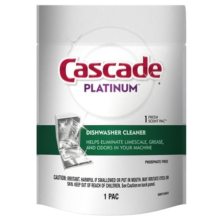 Cascade Dishwasher Cleaner, Fresh Scent, 1 count (Best Dishwasher Cleaner Reviews)