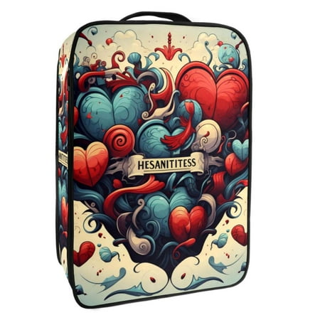 

Hearts Battle Organize Your Shoes with our Polyester Shoe Boxes - Convenient and Space-saving Storage Solution - 23x31cm/9x12in Size