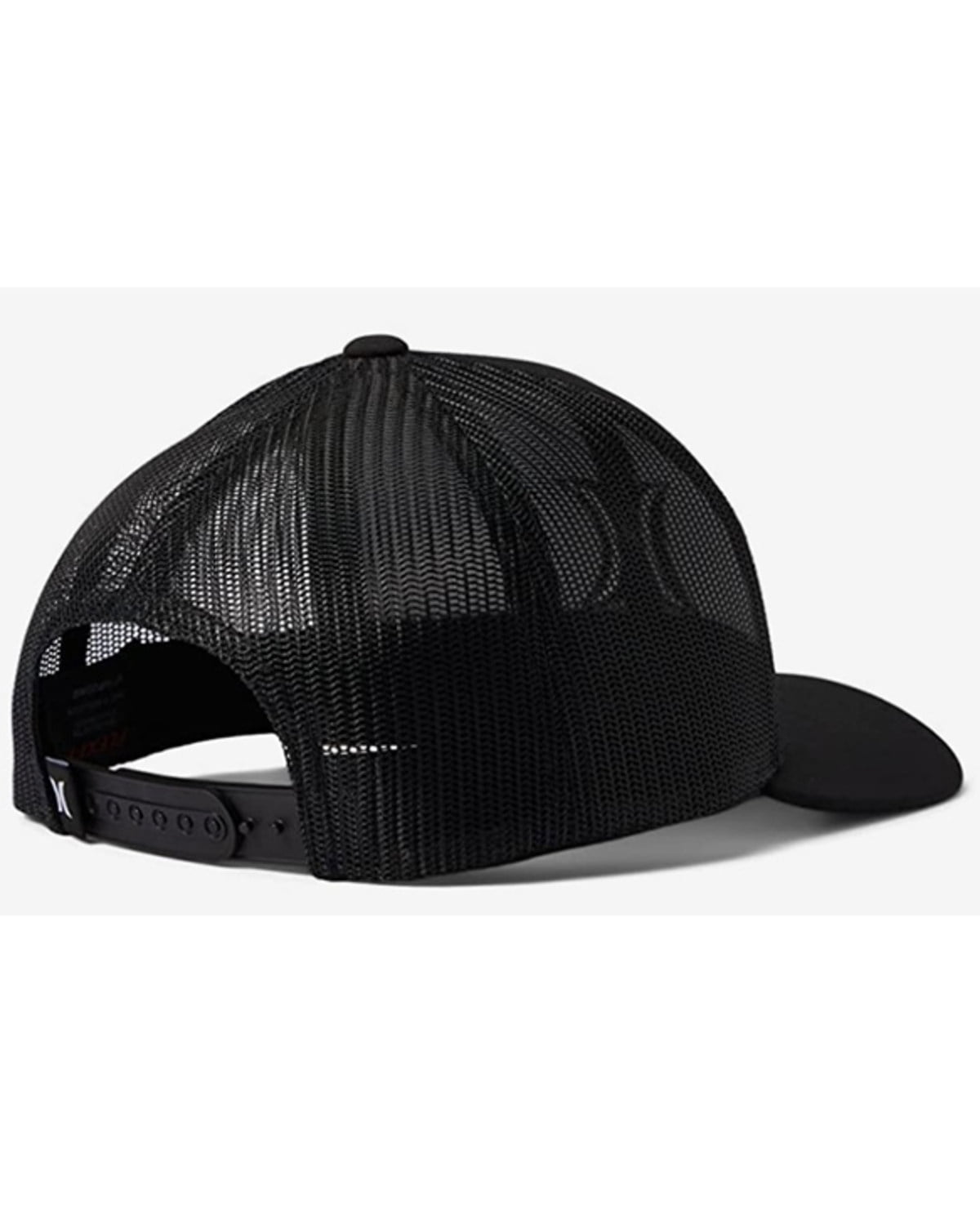Hurley Men's Del Mar Trucker Hat Cap (Black/Black)