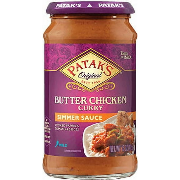 Patak's Butter Chicken Simmer Sauce (mild) 15 oz