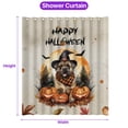 thumbnail image 5 of Happy Halloween Mastiff Witches Hat Pumpkin Carving Shower Curtain Mastiffs Dog Lover Gifts Idea Waterproof Bathroom Bathtub Curtain - 02019, 5 of 5
