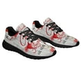 thumbnail image 6 of Cardinals Appear When Angels Are Near Shoes Sneakers for Women Men Black Size 4, 6 of 7