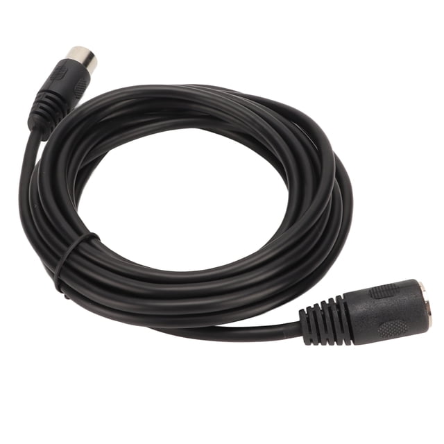 Cable de extensión Din, Macho A Hurbra Grande de 8 Pines Din Cable Señal Transparente Multi -Funcional Para conector para el AV