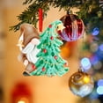 thumbnail image 1 of Xihbxyly Venta de Palets Colgante de Resina Navideña Adorno para Árbol de Navidad Adorno Navideño de Resina Pequeño, 1 of 3