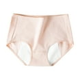 thumbnail image 1 of Ausyst Panties for Women Women Period Seamless Mid-waist Breathable Women's Physiological Underwear Briefs Clearance, 1 of 6