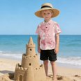 thumbnail image 6 of Dailycode Small Short Sleeve Button Down Shirts Cute Dinosaur with Daisy Casual Shirt 3-10 Years, 6 of 9