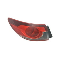 TYC 11-6580-00-9 Capa Certified Tail Light Assembly Fits select: 2014-2017 MAZDA 6