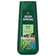 Irish Spring Aloe Mist Body Wash for Men (Pack of 16)