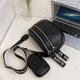 thumbnail image 3 of Bolso Pecho Multibolsillos DQrwqpou Casual de Cuero PU Suave color negro, 3 of 9