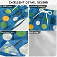 thumbnail image 2 of FORMRS Boys Swim Trunks Quick Dry Mesh Liner Boardshorts Sizes XS-XL, Blue Abstract, 2 of 7